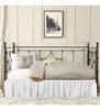 Falda De Cama Con Volantes Para Daybed - Split Corners Ruffl 2