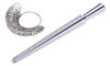 Anillo Metal Plata Sizer Mandril Calibrador Dedo Herramienta 3