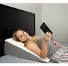 K? Lbs Almohada De Cuña Para Cama Con Parte Superior De Espu 0