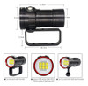 ~? Linterna De Buceo, Luz De Buceo Letonpower Bb14 9000lumen 4