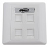 Placa De Parede Jack Ethernet 3 Pecas 5