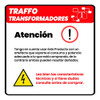 Transformador 220 Vca / 24 Vca / 1 A. Marca Traffo 3