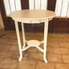 Mesa Oval Apoyo Arrime Auxiliar Tornada Cajon Vintage Retro 4