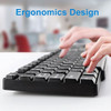 Vander Life Teclado Usb Con Conexión De Cable Teclado Estánd 2