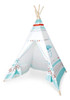 Pequeños Juguetes De Madera De Pie Premium Teepee Play Tent 0