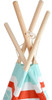 Pequeños Juguetes De Madera De Pie Premium Teepee Play Tent 3
