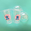 Vasos Para Golosinas Personalizados Con Tapa Cotillon X20 2