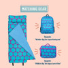 Wildkin Original Nap Mat Con Almohada Reutilizable Para Niño 3
