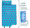 Wildkin Original Nap Mat Con Almohada Reutilizable Para Niño 4