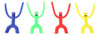 Squeeze Muñeco Estirable Varios Colores 4 Piezas 1