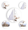 ~? Cota Global Mini Moonlight Sailboat Decor Decoración De B 2