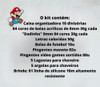 Kit Miçangas Chaveiros Super Mario Sonic Video Game Meninos 5
