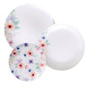 Jogo De Pratos Raso 28cm 6 Pcs Porcelana Floratta Tramontina 2 Jogo De Pratos Raso 28cm 6 Pcs Porcelana Floratta Tramontina 2