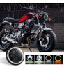 A 5,75 Polegadas Led Farol Motocicleta Projetor Farol Super 2
