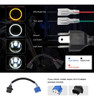 A 5,75 Polegadas Led Farol Motocicleta Projetor Farol Super 4