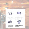 Guirnaldas De Luces Para Exterior C/focos Led 15 Metros 6