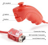 2 Joysticks Nunchuck Para Nintendo Wii/wii U Rojo 1