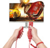 2 Joysticks Nunchuck Para Nintendo Wii/wii U Rojo 5