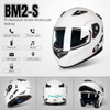 Freedconn - Casco De Motocicleta Con Bluetooth Integrado, Mo 2