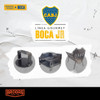Parrilla Portatil Encastrable Boca Juniors Oficial 3