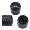 Taiss/ Perillas De Cúpula De Metal Negro De 3 Piezas Perilla 1