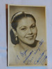 Carmen Florido Cantante Española Autografo Firmado Original 1