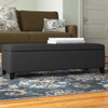 Recamier Bau Julia 1,60m Suede Bege  - Inova Decor 5