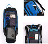 Mochila Senderismo Ciclismo Negra Azul Hidratacion 2l 3