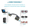 Splitter Vga Divisor | Conecta De Una Salida Vga 2 Monitores 2