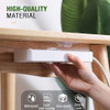 Wjq&linyuzi 10 Ganchos Adhesivos De Doble Cara Para Cocina, 3