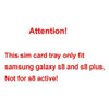 Bandeja Porta Sim Para Samsung S8 Y S8 Plus - Dorado 2