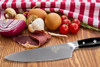 Cuchillo De Cocina Wallnox Cuchillo De Cocina Profesional De 4