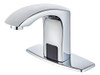 Grifo De Baño Automático Cromo Con Placa De Cobertura 0