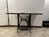 Mesa Vintage Singer Con Tapa De Madera 1