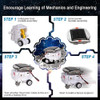 Stem Toys 6-in-1 Space Solar Robot Kit, Educatoinal Learning 1