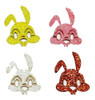 Kit100 Adesivos Páscoa Glitter Pet Petshop Cão E Gato 6