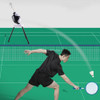Robô De Badminton, Dispositivo De Treinamento De Estilo B 4