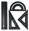 Juego De Reglas Rodmaie Escala Tecnica Escolar Metalica 0