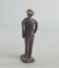 Figura Hombre En Plomo, Cabeza Desmontable. Antiguo. 10862 3 Figura Hombre En Plomo, Cabeza Desmontable. Antiguo. 10862 3