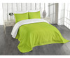 Ambesonne Lime Green Colcha, Fondo Vacío Borroso Fuera De Fo 0