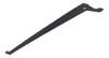 Suporte Cremalheira Simples Preto 30cm Para Prateleira 4