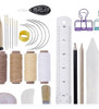 33 Peças Kits De Ferramentas De Couro Ferramentas De 2