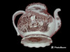 Antigua Cafetera Porcelana Inglesa Avon Scenes 1790 Unica 5