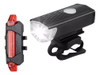 Combo Luces Led Bicicleta Delantera Y Trasera Recargables 0