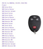 1 Par Reemplazo Arranque A Control Remoto Coche Fob Clave Pa 2