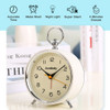Reloj Despertador Analgico Sin Tictac Con Funcin De Repetici 1