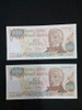 Billetes Antiguos Argentinos Sin Circular Correlativos. 0