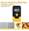 Material Madera Digital De La Temperatura Humedad Medidor Pr 1