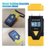 Material Madera Digital De La Temperatura Humedad Medidor Pr 3