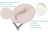 Kingnex - Almohada De Viaje Ajustable Para El Cuello Con Cli 3